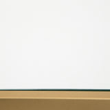 Veerwick Gold Finish Accent Coffee Table from Ashley - Luna Furniture