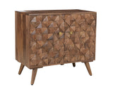Veneto Matte Walnut Accent Cabinet from Steve Silver - Luna Furniture