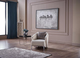 Venice Merit Cream Accent Chair from Bellona - Luna Furniture
