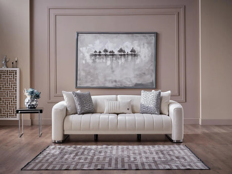Venice Merit Cream Sleeper Sofa from Bellona - Luna Furniture