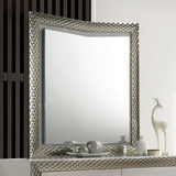 Ventnor Gray Mirror (Mirror Only) from Furniture of America - Luna Furniture