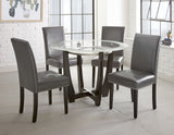 Verano Black PU Side Chair, Set of 2 from Steve Silver - Luna Furniture