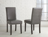Verano Black PU Side Chair, Set of 2 from Steve Silver - Luna Furniture