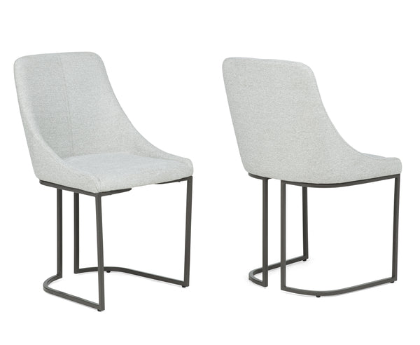 Verano Light Gray Dining Chair, Set of 2