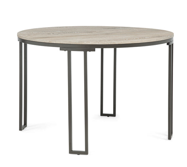 Verano Woodgrain Round Dining Table
