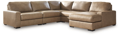 Veronella Sahara 5-Piece Sectional with Chaise from Ashley - Luna Furniture