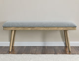Vida Gray Dining Bench from Steve Silver - Luna Furniture