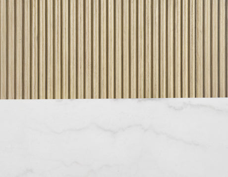 Vida Marble Top WIne Cabinet, Blonde Finish from Steve Silver - Luna Furniture