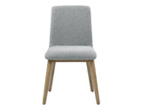Vida Upholstered Side Chair, Gray from Steve Silver - Luna Furniture