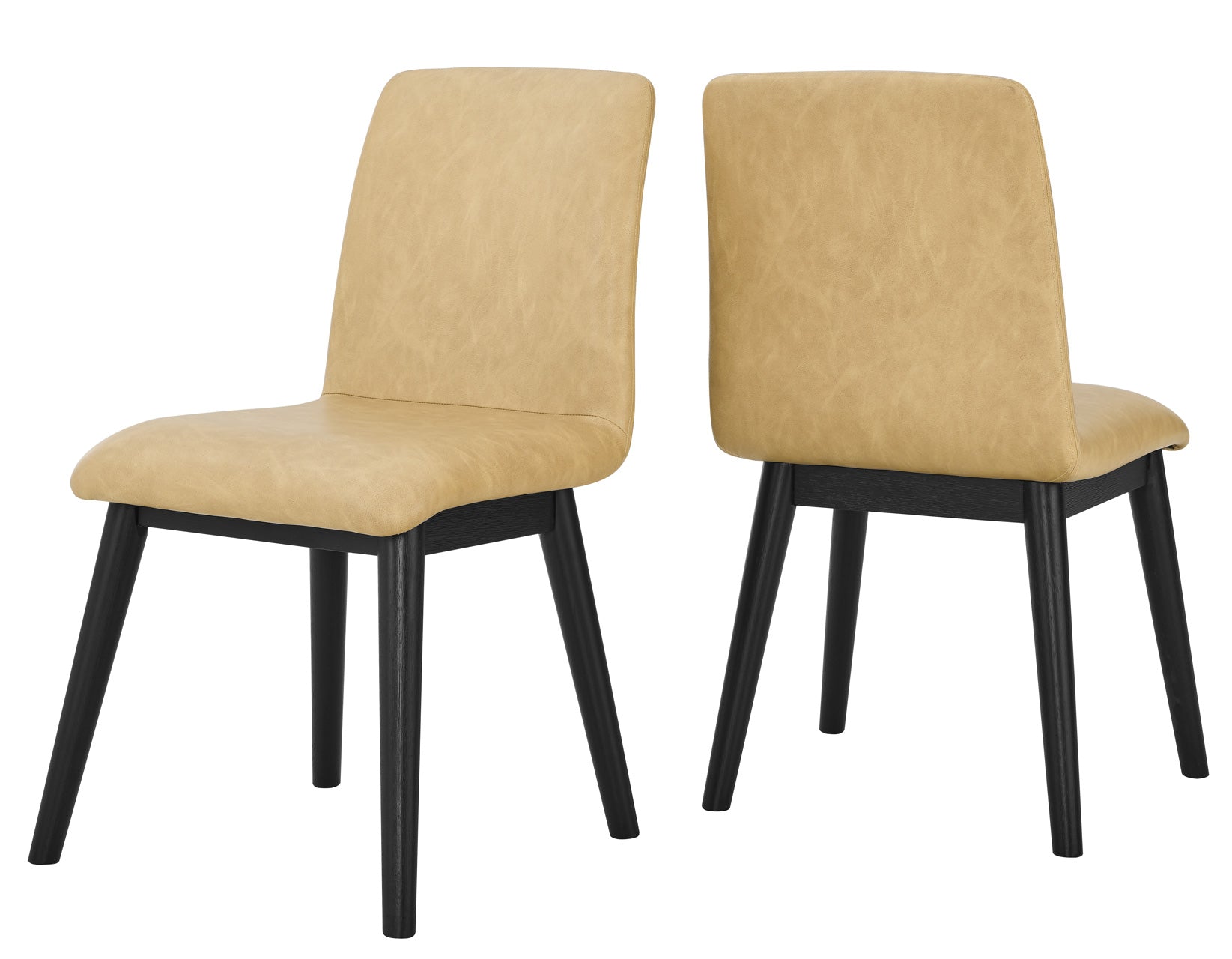 Vida Vegan Leather Side Chair, Sand – Luna Furniture