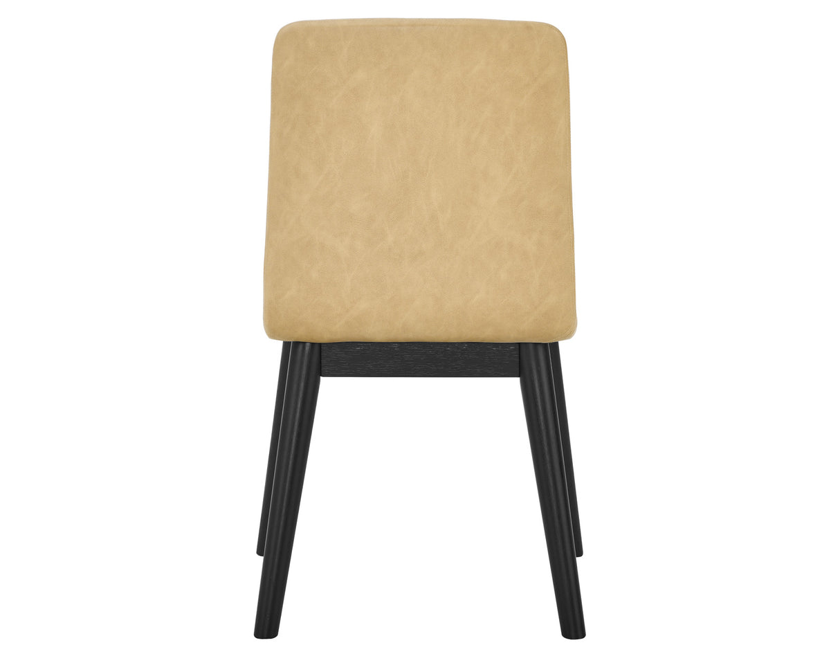 Vida Vegan Leather Side Chair, Sand from Steve Silver - Luna Furniture