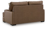 VillaCourt Caramel Loveseat from Ashley - Luna Furniture