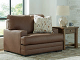 VillaCourt Caramel Oversized Chair from Ashley - Luna Furniture
