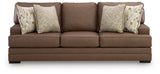 VillaCourt Caramel Sofa from Ashley - Luna Furniture