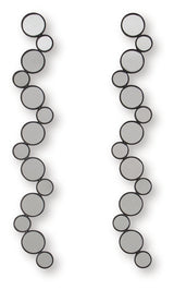 Vinler Black Accent Mirror Set (Set of 2) from Ashley - Luna Furniture