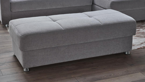 Vision Koopsi Gray Ottoman