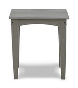 Visola Outdoor Chair with End Table in Gray from Ashley - Luna Furniture