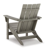 Visola Outdoor Chair with End Table in Gray from Ashley - Luna Furniture