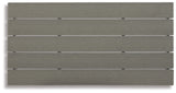 Visola Outdoor Coffee Table with 2 End Tables in Gray from Ashley Furniture - Luna Furniture