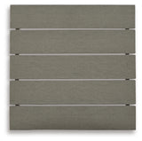 Visola Outdoor Coffee Table with 2 End Tables in Gray from Ashley Furniture - Luna Furniture