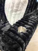 Vitaliy Charcoal Corduroy Secional from Happy Homes - Luna Furniture