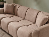 Vizyon 3-pieces (Sofa & Loveseat & Chair) Livingroom Set in Brown from Furnia - Luna Furniture