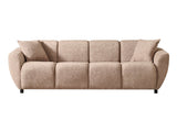 Vizyon Stationary Sofa in Brown from Furnia - Luna Furniture