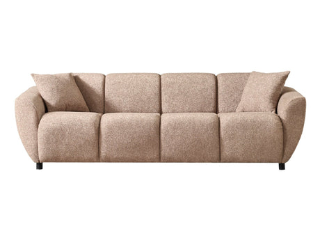 Vizyon Stationary Sofa in Brown from Furnia - Luna Furniture