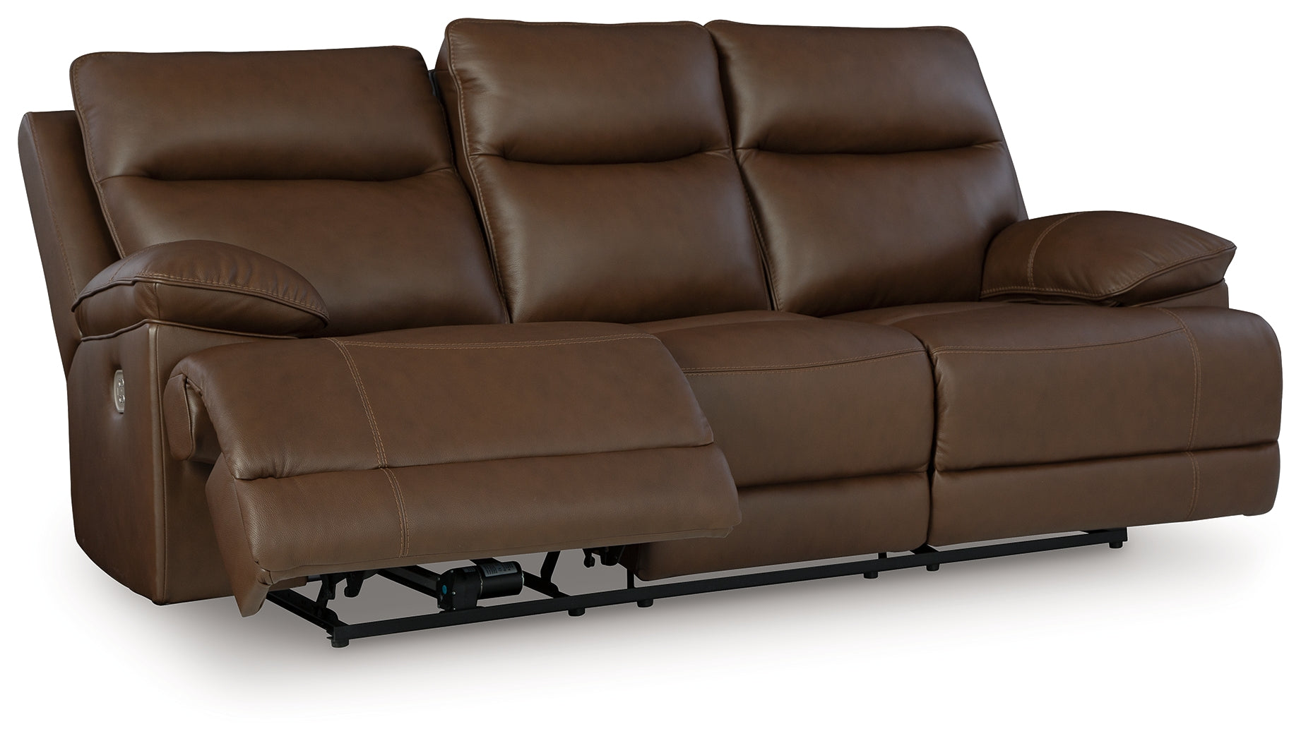 VonRyan Tobacco Power Reclining Sofa – Luna Furniture
