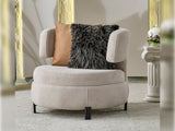 Voyance Chair in Beige from Furnia - Luna Furniture