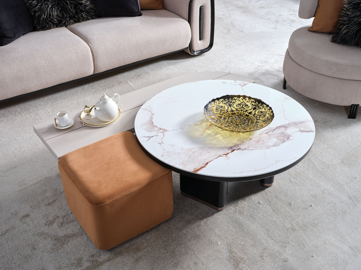 Voyance Coffee Table Set from Furnia - Luna Furniture
