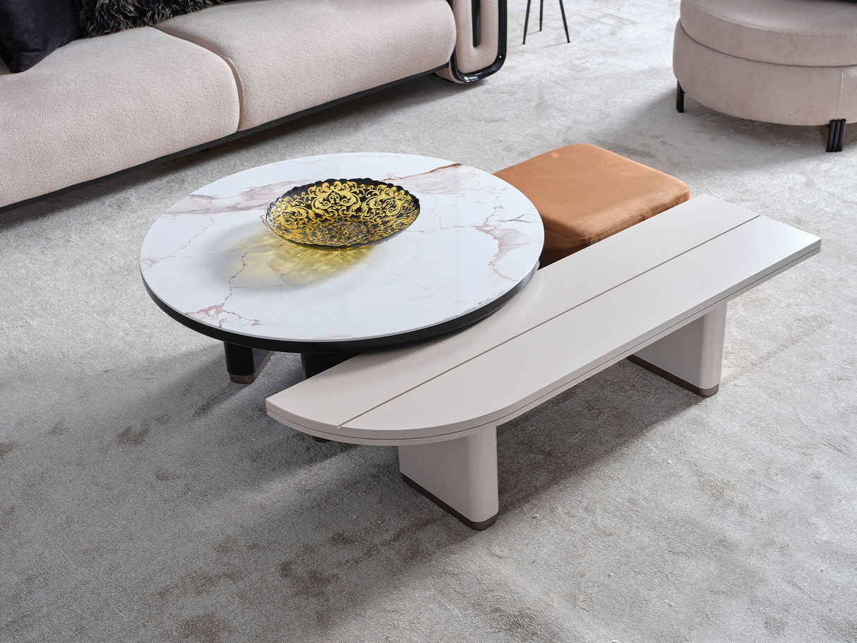 Voyance End Table from Furnia - Luna Furniture