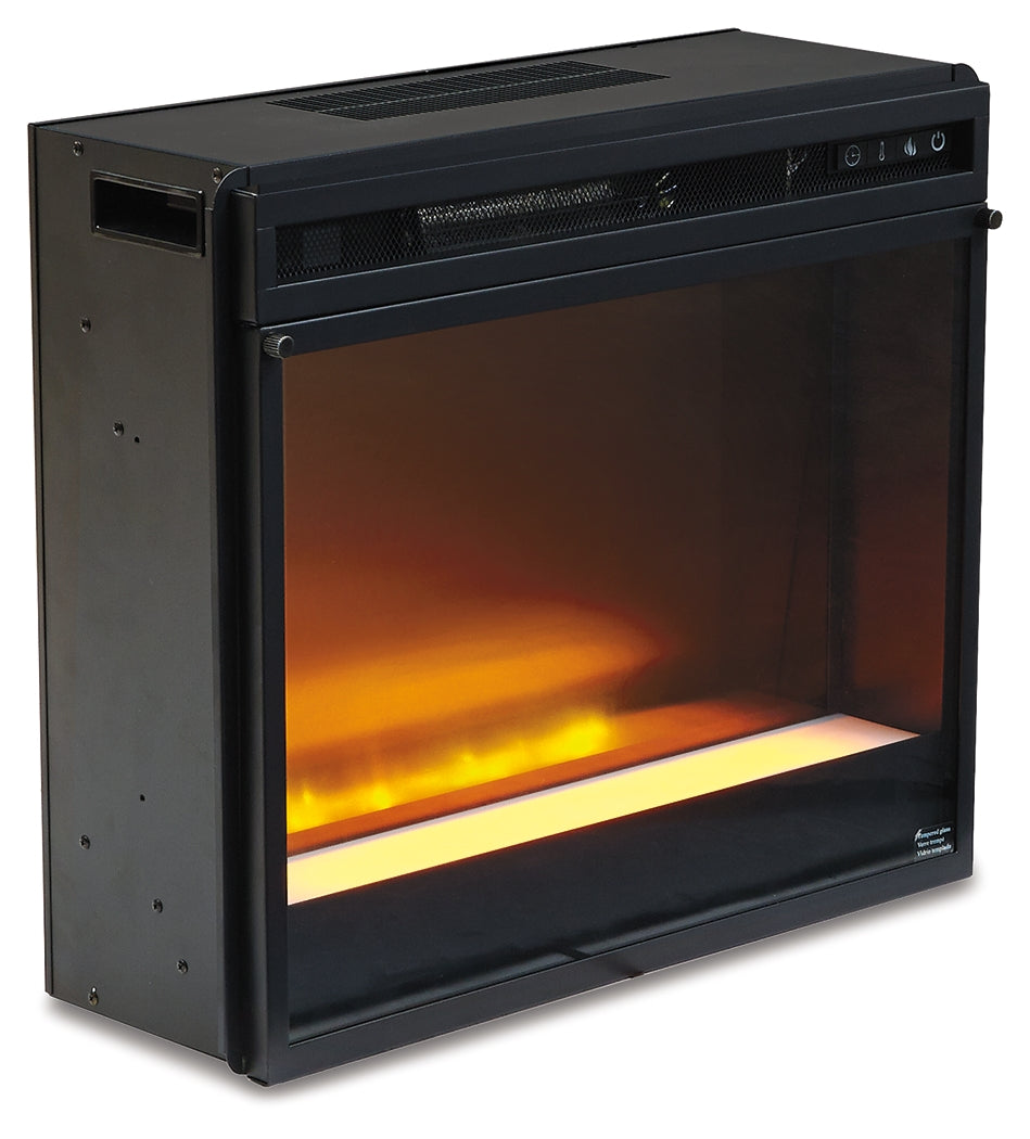 Entertainment Accessories Black Electric Fireplace Insert from Ashley Furniture - Luna Furniture