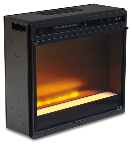Entertainment Accessories Black Electric Fireplace Insert from Ashley - Luna Furniture
