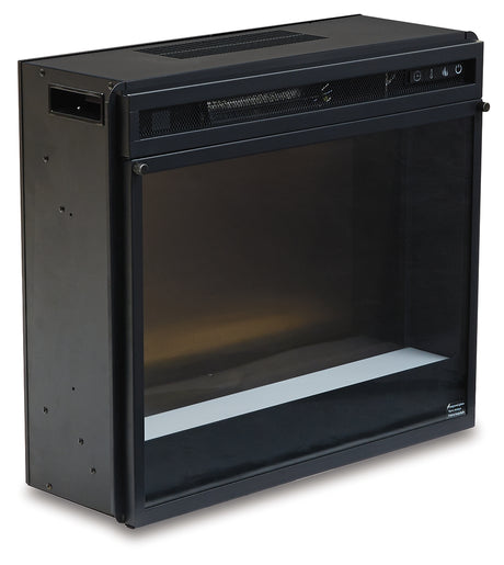 Entertainment Accessories Black Electric Fireplace Insert from Ashley - Luna Furniture