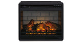 Entertainment Accessories Black Electric Infrared Fireplace Insert from Ashley Furniture - Luna Furniture