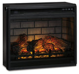 Entertainment Accessories Black Electric Infrared Fireplace Insert from Ashley Furniture - Luna Furniture