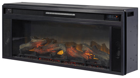 Entertainment Accessories Black Fireplace Insert from Ashley - Luna Furniture