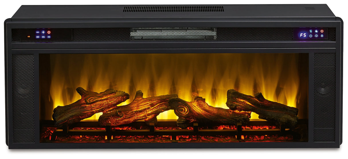 Entertainment Accessories Black Fireplace Insert from Ashley Furniture - Luna Furniture