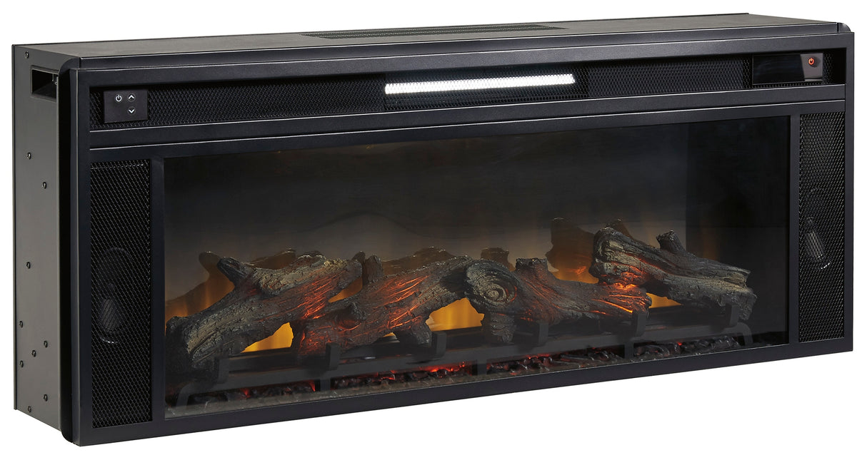 Entertainment Accessories Black Fireplace Insert from Ashley Furniture - Luna Furniture