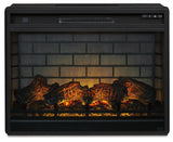 Entertainment Accessories Black Electric Infrared Fireplace Insert from Ashley Furniture - Luna Furniture