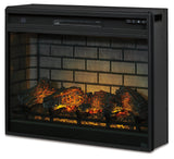 Entertainment Accessories Black Electric Infrared Fireplace Insert from Ashley Furniture - Luna Furniture