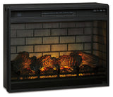 Entertainment Accessories Black Electric Infrared Fireplace Insert from Ashley Furniture - Luna Furniture