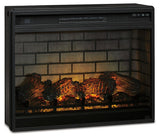 Entertainment Accessories Black Electric Infrared Fireplace Insert from Ashley Furniture - Luna Furniture