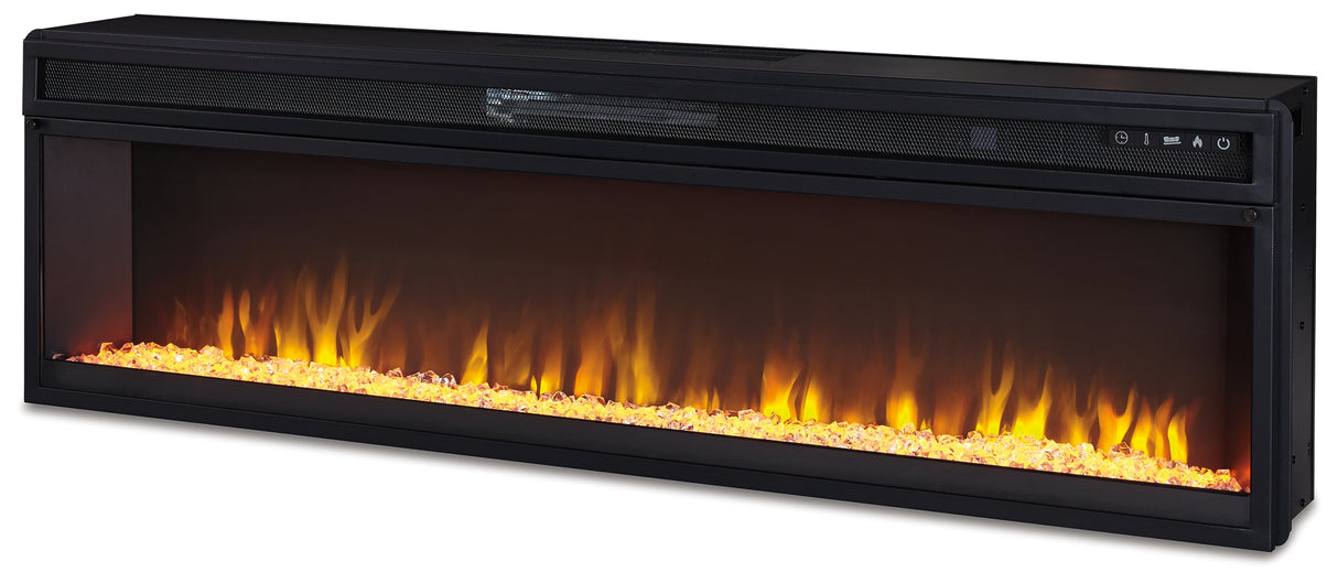 Entertainment Accessories Black Electric Fireplace Insert from Ashley Furniture - Luna Furniture