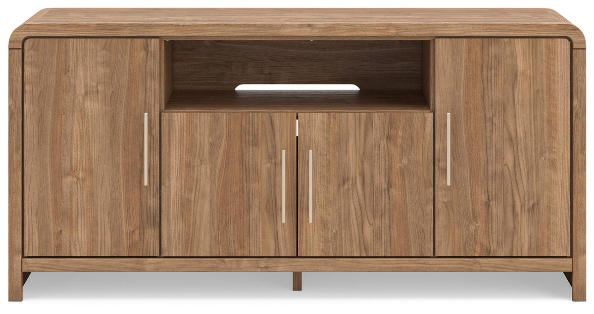 Dovander Brown 63" TV Stand from Ashley - Luna Furniture