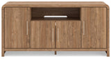 Dovander Brown 63" TV Stand from Ashley - Luna Furniture