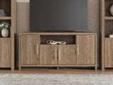 Dovander Brown 63" TV Stand from Ashley - Luna Furniture