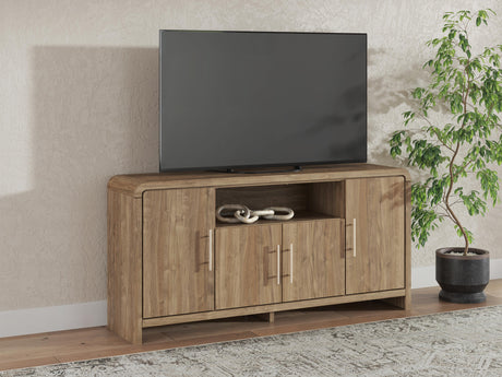 Dovander Brown 63" TV Stand from Ashley - Luna Furniture