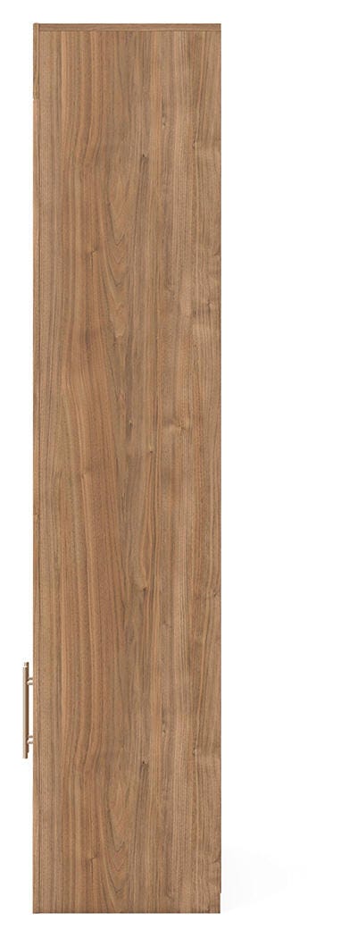 Dovander Brown Display Cabinet from Ashley - Luna Furniture